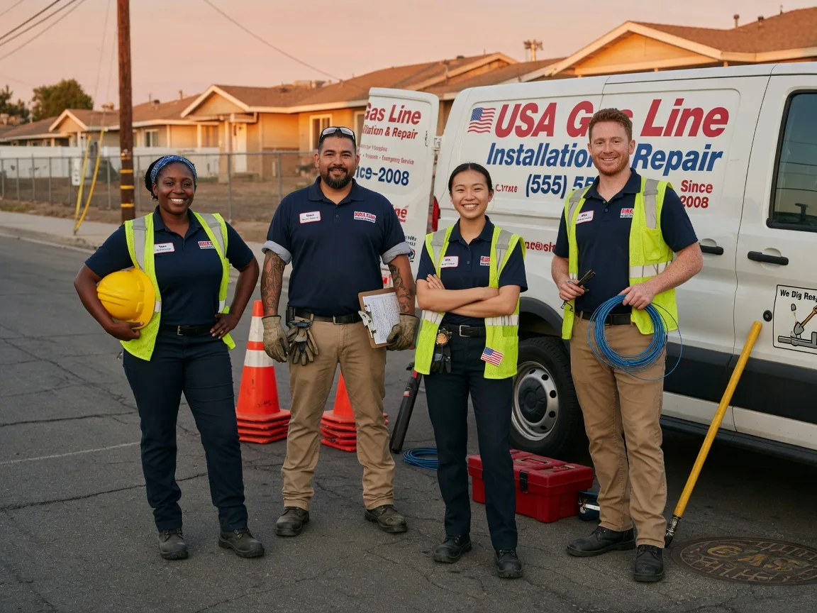 Gas Line Installation company in Bath, IL